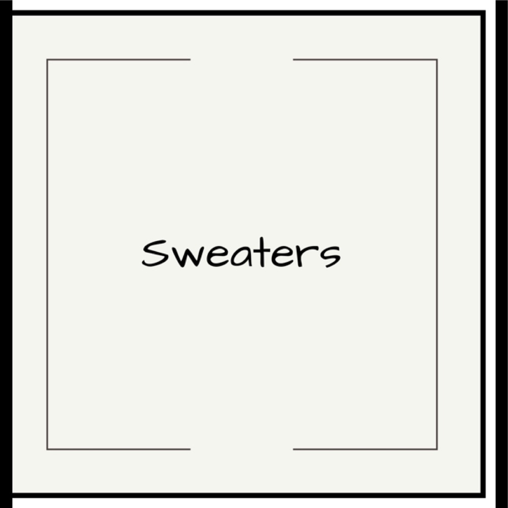 SWEATERS & CARDIGANS